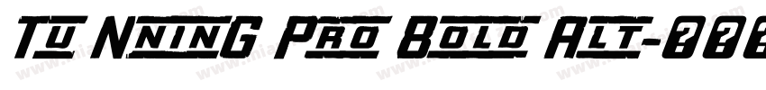 Tu NninG Pro Bold Alt字体转换